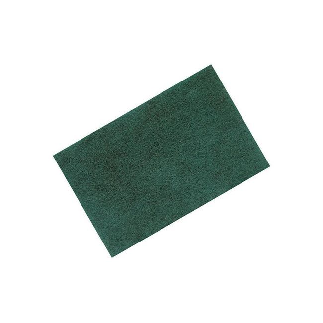 Globe 6 X 9 In Green Heavy Duty Scrubbing Pad, 10 Count -- 10 Per Case