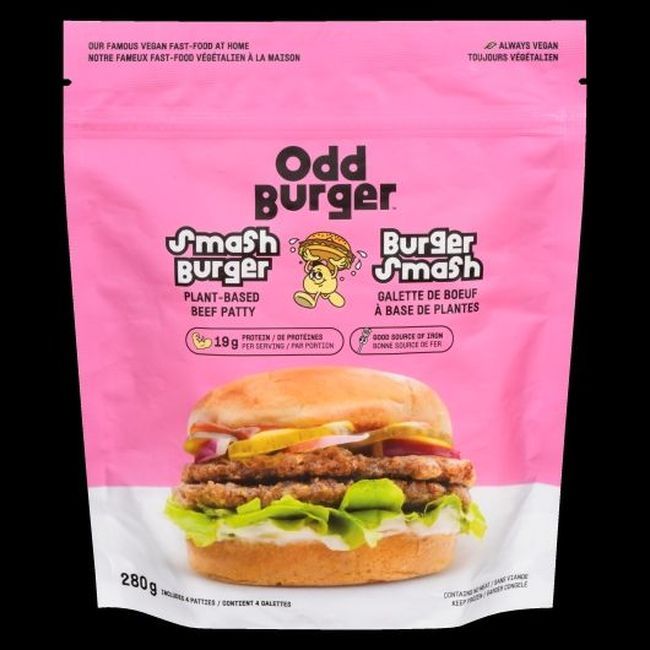 Odd Burger Smash Burger, 280 G -- 6 Per Case