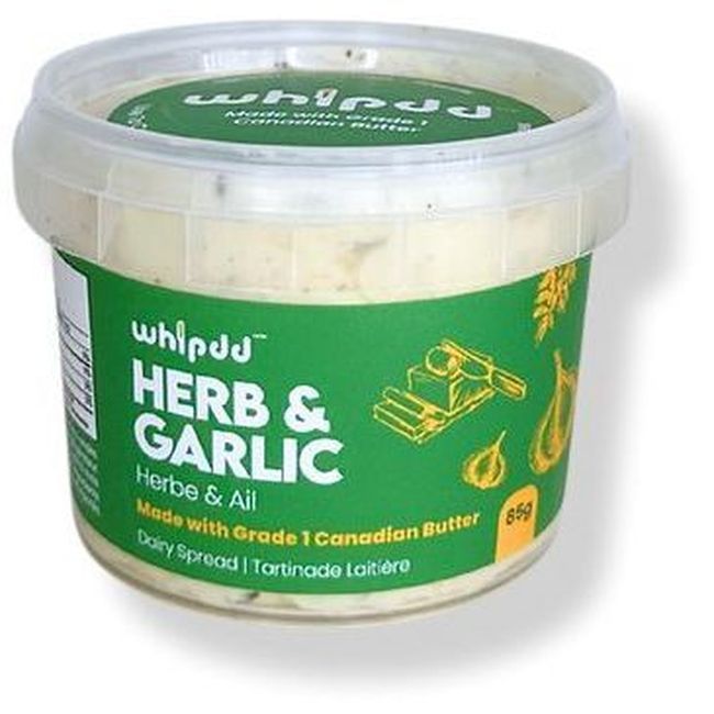 Whipdd Herb And Garlic Flavoured Butter, 85 G -- 12 Per Case