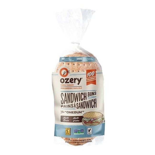 Ozery Bakery Multi Grain 100 Calorie One Bun, 320 G -- 6 Per Case