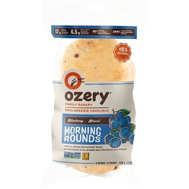 Ozery Bakery Blueberry Morning Rounds, 450 G -- 6 Per Case