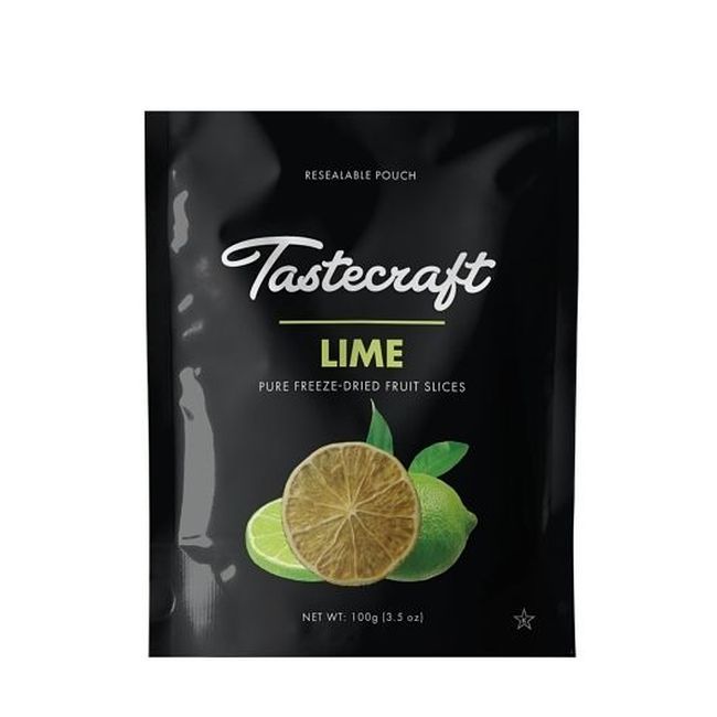 Tastecraft Freeze-dried Lime Slices, 100 G -- 12 Per Case