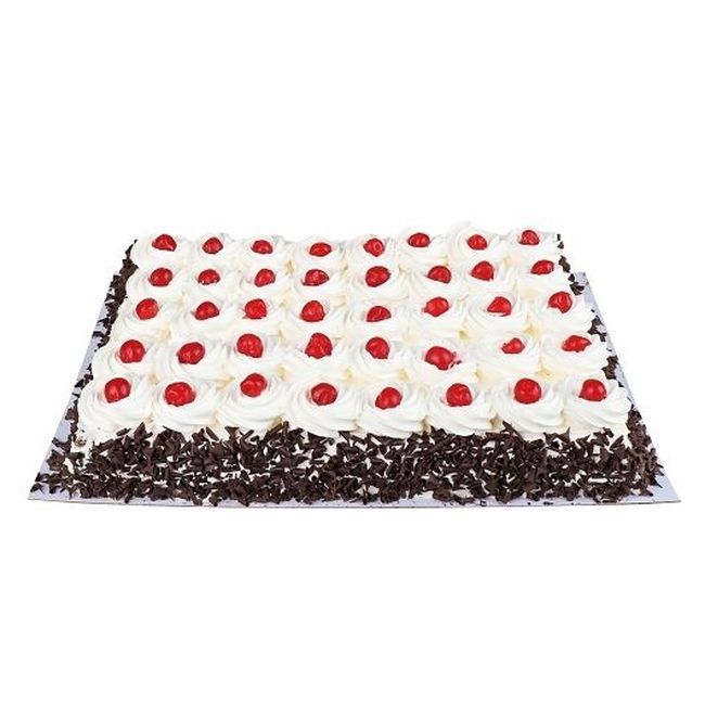 King's Pastry Black Forest Slab Cake, 2.04 Kg