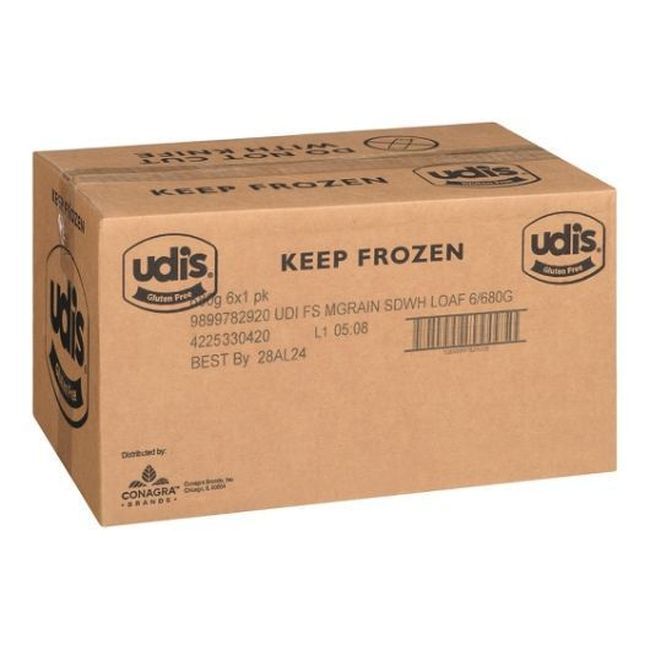 Udi's Multigrain Soft Sandwich Loaf, 680 G -- 91 Per Case