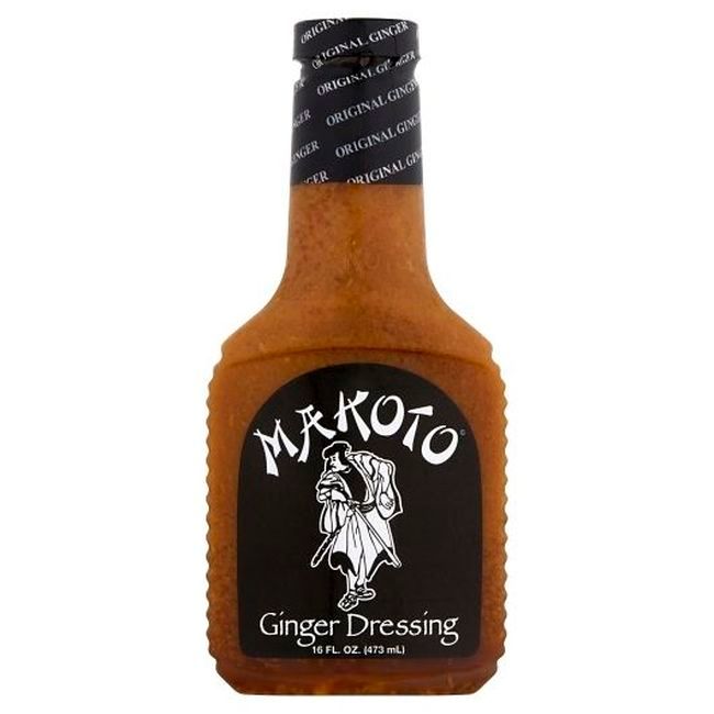 Makoto Dressing Vinaigrette Au Gingembre, 473,18 Ml -- 6 Par Caisse