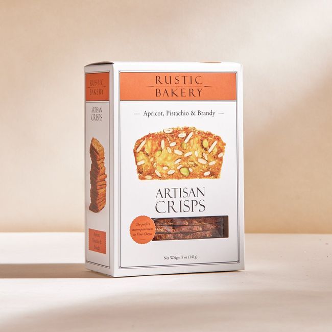 Rustic Bakery Apricot Pistachio And Brandy Artisan Crisps, 141 G -- 12 Per Case