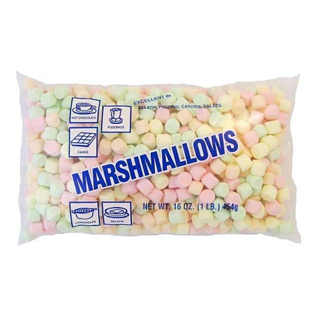 Clown Miniature Assorted Marshmallows, 1 Lb -- 12 Per Case