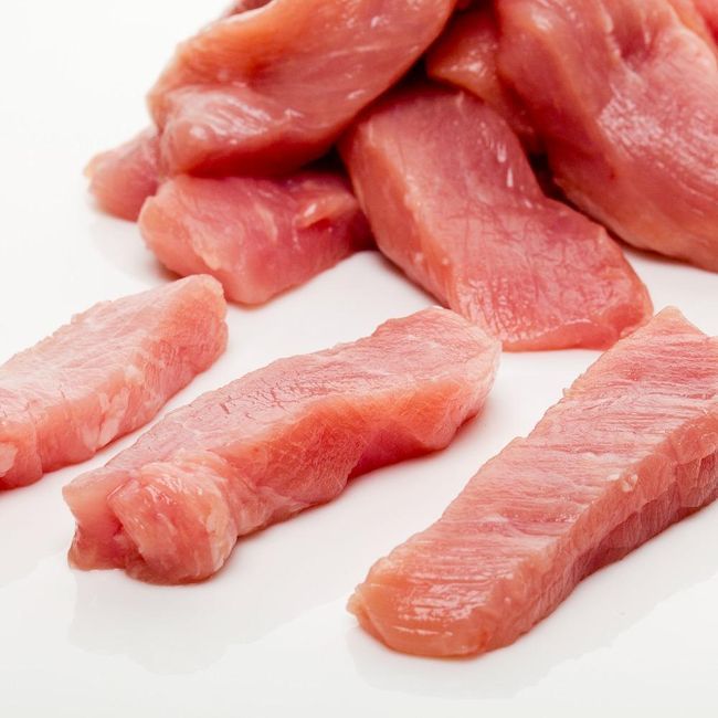 Viande Premiere Lanières De Porc, 2,5 Kg -- 6 Par Caisse