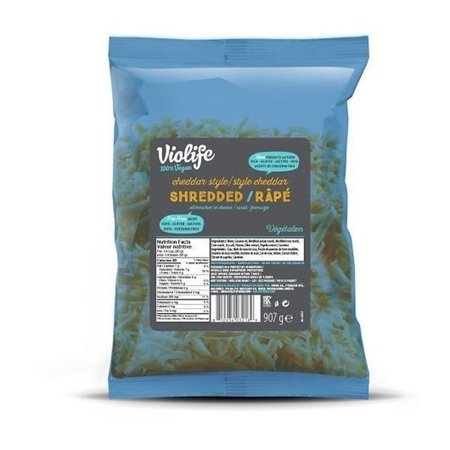 Violife Fromage Râpé Végétalien Au Cheddar, 907 G -- 5 Par Boîte