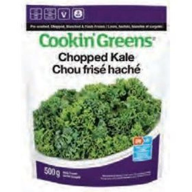 Cookin' Greens Chopped Kale, 500 G -- 12 Per Case