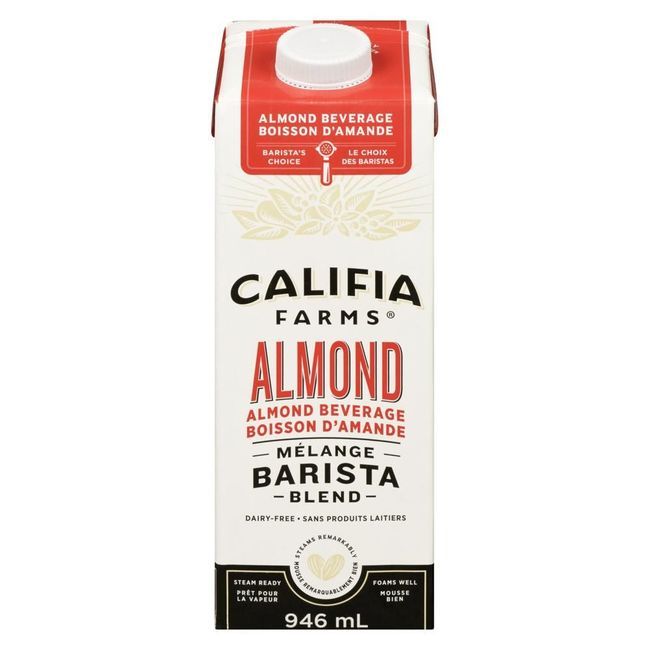 Califia Farms Barista Blend Almond Beverage, 946 Ml -- 6 Per Case