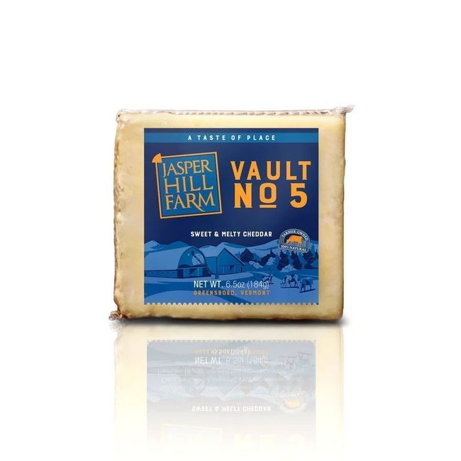 Jasper Hill Farm Fromage Cheddar Vault 5, 180 G -- 12 Par Caisse