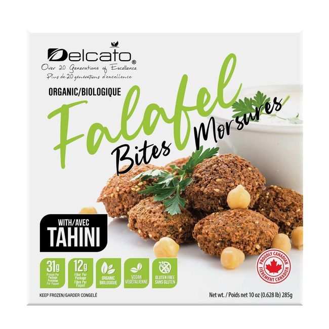 Delcato Falafel Bites With Tahini, 285 G -- 6 Per Case