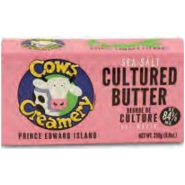 Cows Creamery Beurre De Culture, 250 G -- 20 Par Boîte