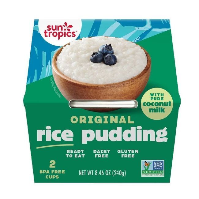 Sun Tropics Riz Au Lait De Coco Original, 120 G -- 6 Par Boîte