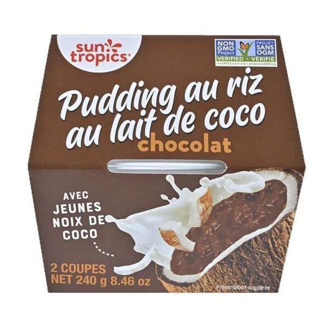 Sun Tropics Riz Au Lait De Coco Et Chocolat, 120 G -- 6 Par Boîte