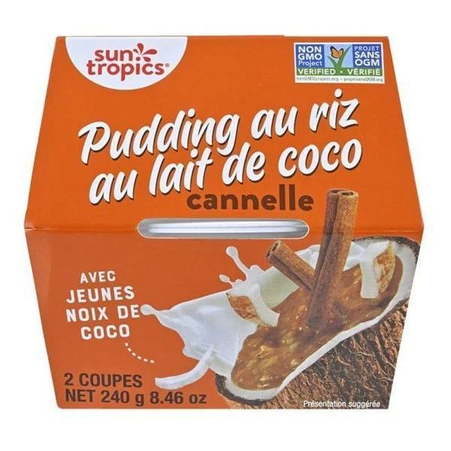 Sun Tropics Riz Au Lait De Coco Et À La Cannelle, 120 G -- 6 Par Boîte