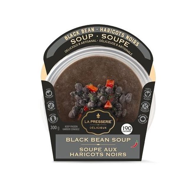La Presserie Black Bean Soup, 300 G -- 8 Per Case