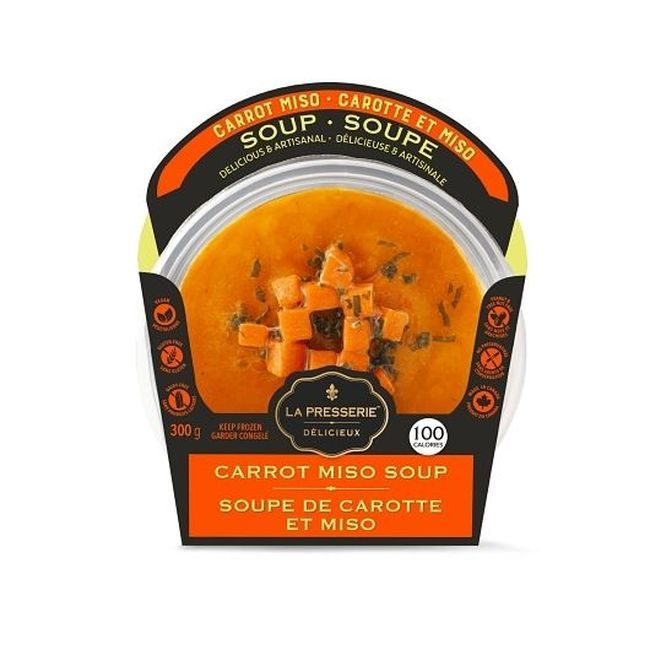 La Presserie Carrot Miso Soup, 300 G -- 8 Per Case