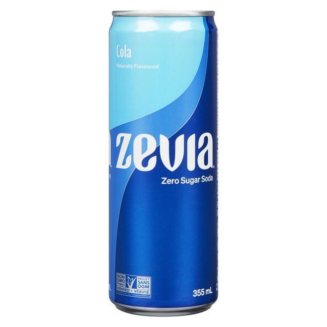 Zevia Soda Cola Sans Sucre, 355 Ml -- 12 Par Caisse