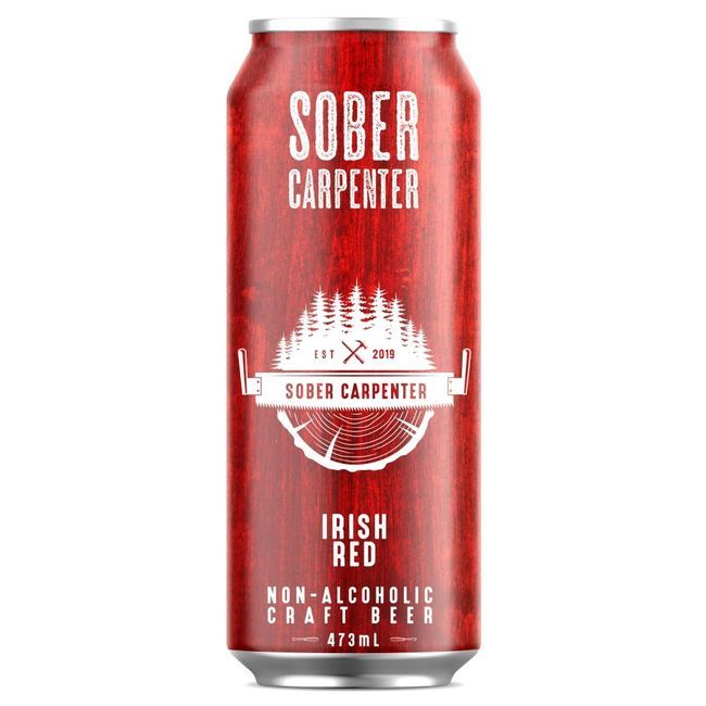 Sober Carpenter Red Non Alcohol Beer, 473 Ml -- 12 Per Case