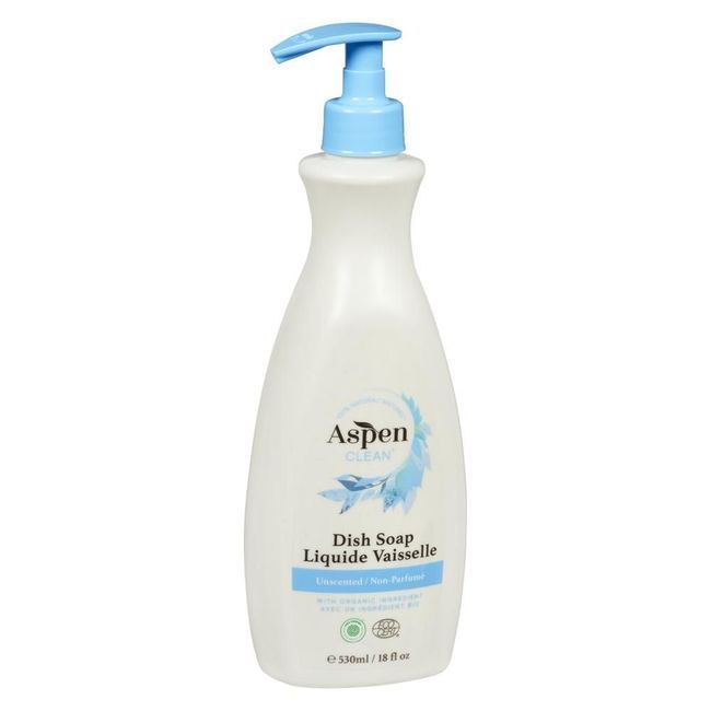 Aspenclean Unscented Dish Soap, 18 Fl Oz -- 6 Per Case