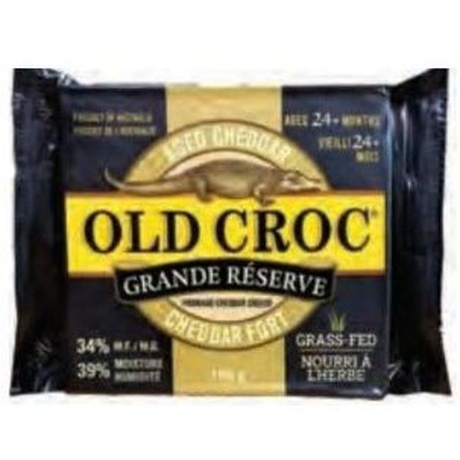 Old Croc Fromage Cheddar Grand Reserve, 198 G -- 12 Par Caisse