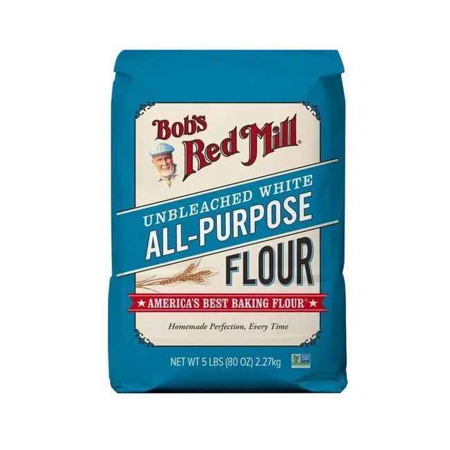 Bob's Red Mill Unbleached All-purpose White Flour, 2.27 Kg -- 8 Per Case