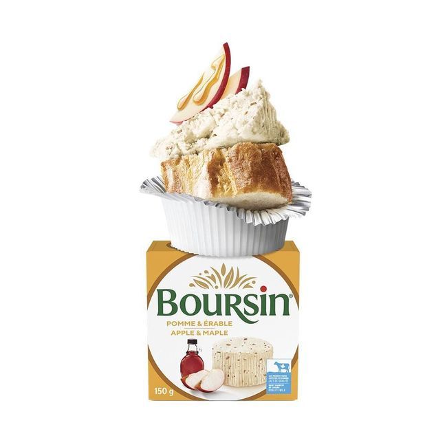 Boursin Fromage Aux Pommes Et À L'érable, 150 G -- 6 Par Caisse