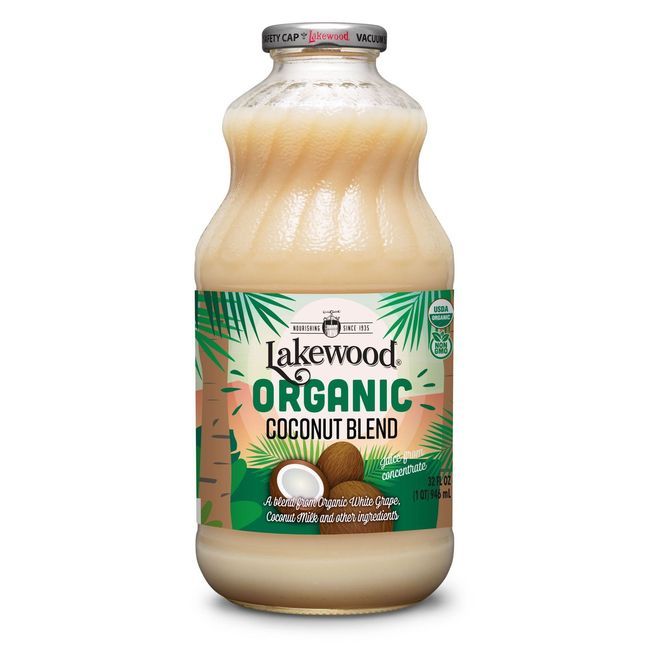 Lakewood Organic Coconut Juice, 946 Ml -- 6 Per Case