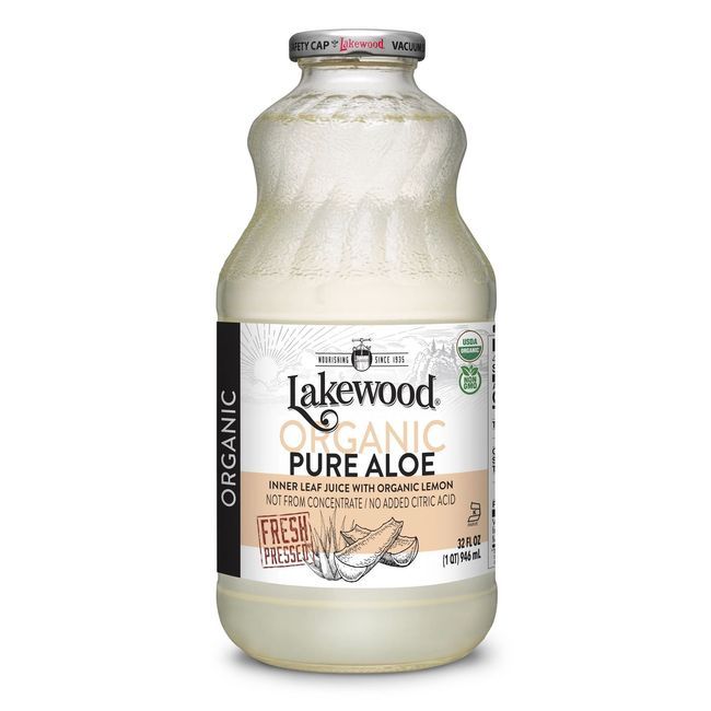 Lakewood Organic Pure Aloe Juice, 946 Ml -- 6 Per Case