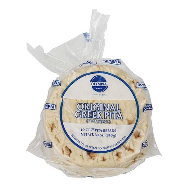 Olympia Foods 7 In Original Greek Pita, 3 Oz -- 120 Per Case