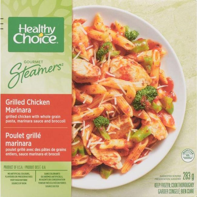 Healthy Choice Poulet Grillé Marinara Gourmet Steamers, 284 G -- 8 Par Boîte