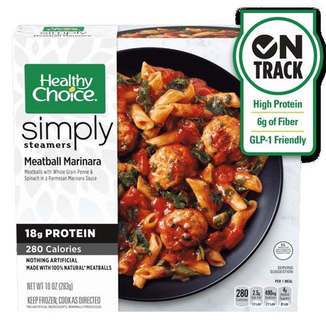 Healthy Choice Boulettes De Viande Marinara, 283 G -- 8 Par Caisse