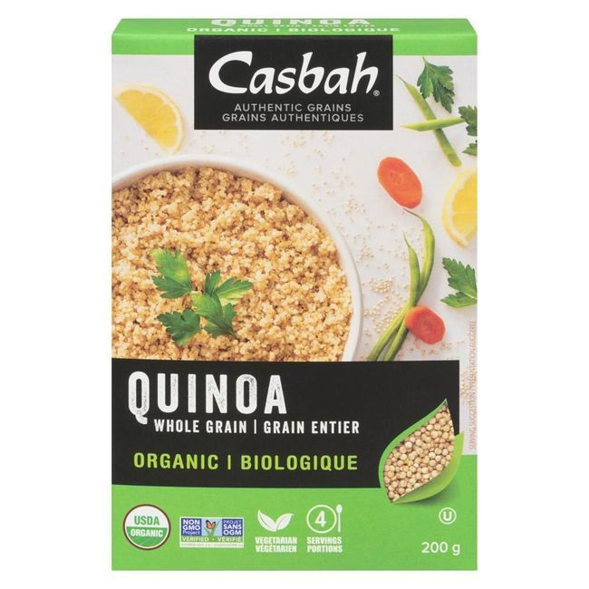 Casbah Organic Quinoe, 200 G -- 12 Per Case