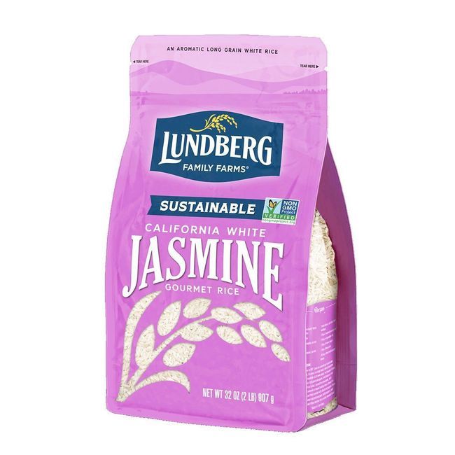 Lundberg California White Jasmine Rice -- 6 Per Case