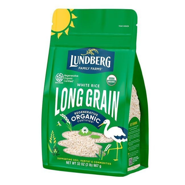 Lundberg Regenerative Organic Long Grain White Rice, 907 G -- 6 Per Case
