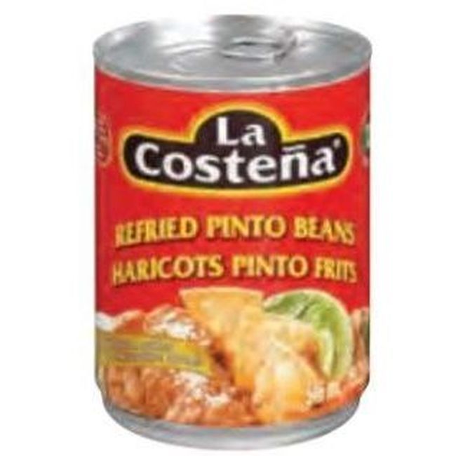 La Costena Haricots Pinto Frits, 546 Ml -- 12 Par Boîte