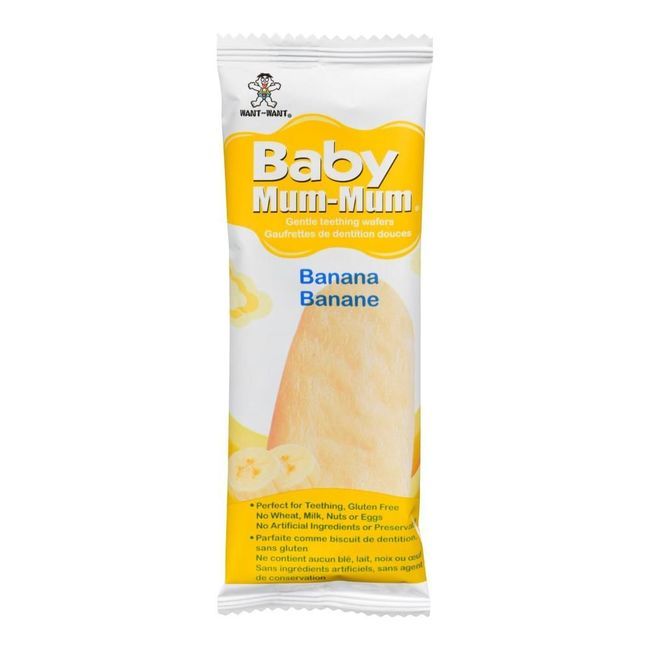 Hot Kid Baby Mum Mum Banana Rice Rusk, 50 G -- 6 Per Case