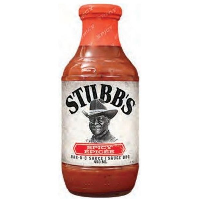 Stubb's Spicy Bbq Sauce, 451 Ml -- 6 Per Case