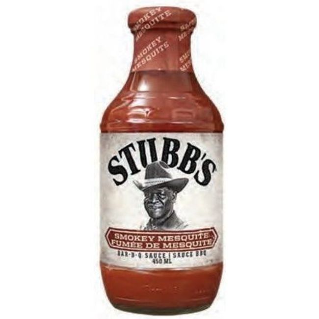Stubb's Smokey Mesquite Bbq Sauce, 451 Ml -- 6 Per Case