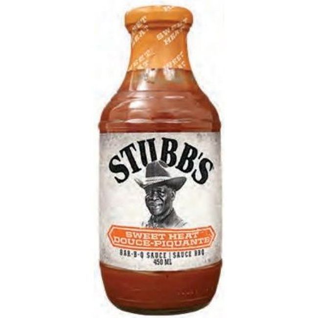 Stubb's Sweet Heat Bbq Sauce, 451 Ml -- 6 Per Case
