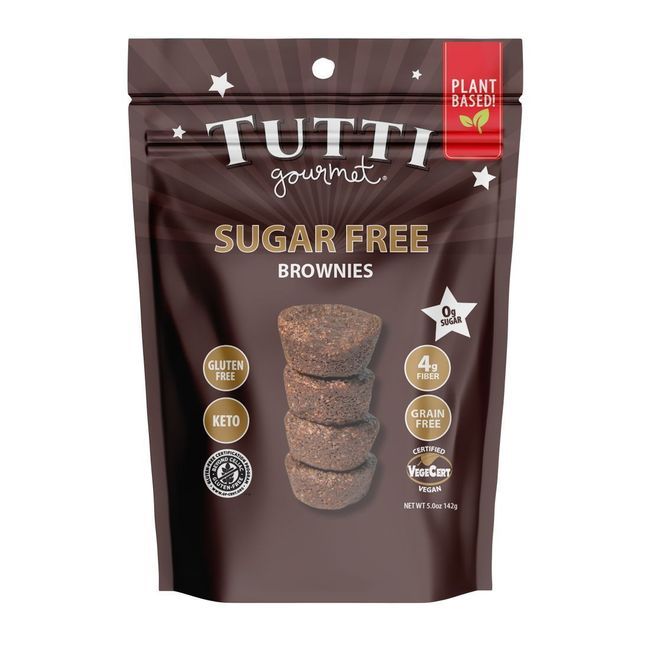 Tutti Gourmet Sugar-free Brownies, 142 G -- 6 Per Case