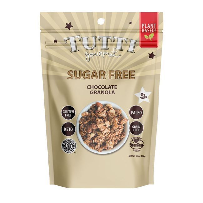 Tutti Gourmet Sugar-free Chocolate Granola, 190 G -- 6 Per Case