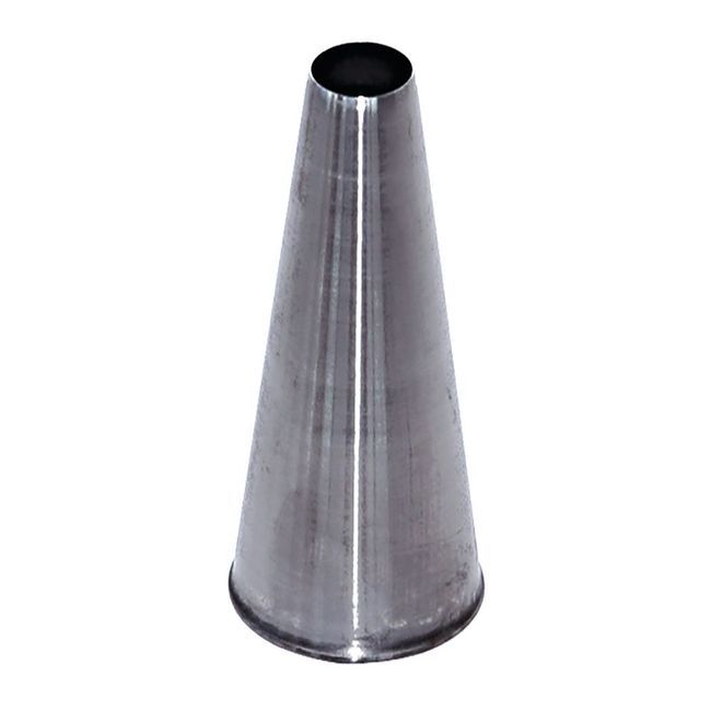 De Buyer Stainless Steel Plain Nozzle, 0.8 In