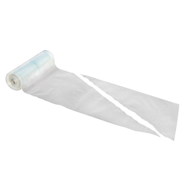 De Buyer Polyethylene Disposable Pastry Bag, 100 Count