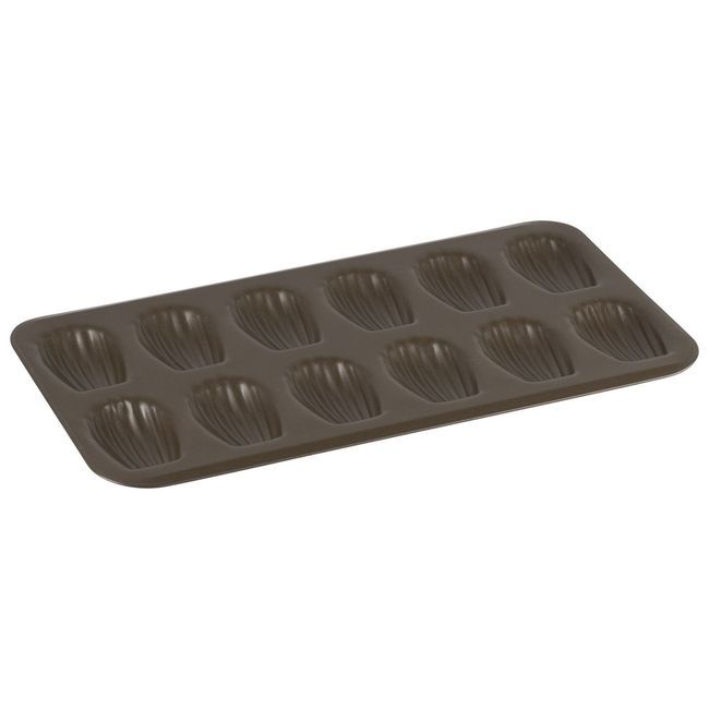 Gobel Non Stick Madeleine Sheet Stamped, 15.5 X 8.6 In