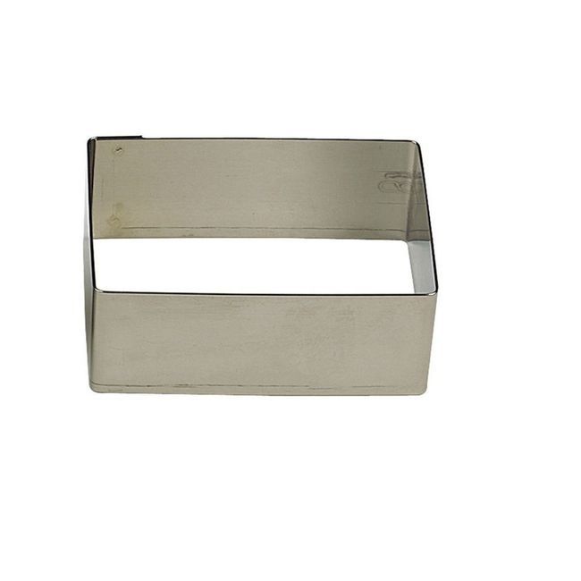 Gobel Stainless Steel Rectangle Cake Frame, 120 X 60 X 45 Mm