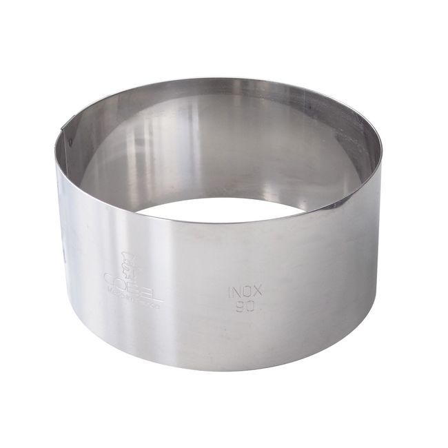 Gobel Stainless Steel Mousse Ring, 5.9 In Diameter