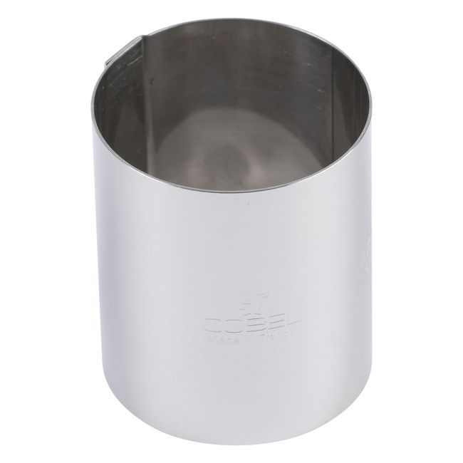 Gobel Stainless Steel Ice Cream Cake Ring, 15.7 In Diameter X 2.4 In Height Cavity